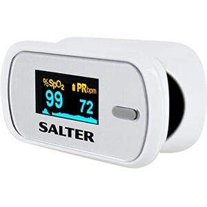 Salter Finger Tip Pulse Oximeter, Measures Oxygen Saturation, Pulse Rate, Perfus Salter Finger Tip Pulse Oximeter, Measures Oxygen Saturation, Pulse Rate, Perfus
