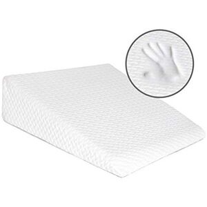 Milliard Bed Wedge Pillow with Memory Foam Top - Helps with Acid Reflux and Gerd Milliard Bed Wedge Pillow with Memory Foam Top - Helps with Acid Reflux and Gerd