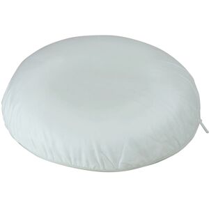 Loops Pressure Relief Memory Foam Ring Cushion - Washable Cotton Cover - White Loops Pressure Relief Memory Foam Ring Cushion - Washable Cotton Cover - White