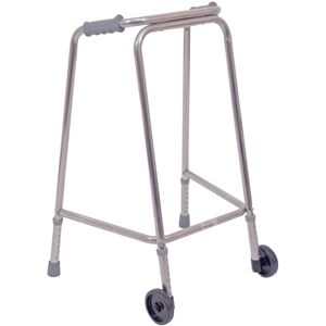 Loops Ultra Narrow Lightweight Walking Frame with Wheels - 490mm Width - Small Loops Ultra Narrow Lightweight Walking Frame with Wheels - 490mm Width - Small