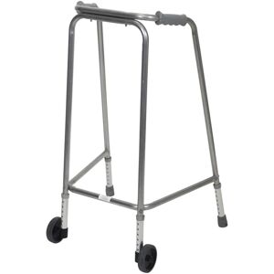Loops Lightweight Aluminium Bariatric Walking Frame with Wheels - 222kg Limit Loops Lightweight Aluminium Bariatric Walking Frame with Wheels - 222kg Limit