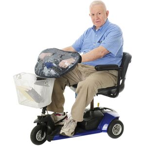 Loops Weatherproof Scooter Tiller Cover - Hand and Controls Cover - Transparent Window Loops Weatherproof Scooter Tiller Cover - Hand and Controls Cover - Transparent Window