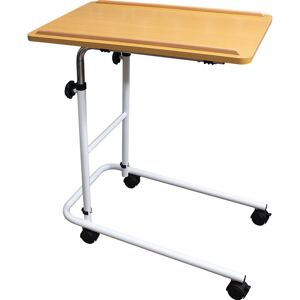 Loops Height Adjustable Overbed Table - Four Castors Included - 600 x 400mm Surface Loops Height Adjustable Overbed Table - Four Castors Included - 600 x 400mm Surface