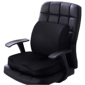 GreenZech (Black, Mesh) Orthopedic Hemorrhoid Memory Foam Seat Cushion, Waist Support GreenZech (Black, Mesh) Orthopedic Hemorrhoid Memory Foam Seat Cushion, Waist Support