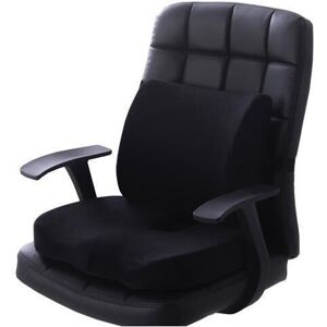 GreenZech (Black, Plush) Orthopedic Hemorrhoid Memory Foam Seat Cushion, Waist Support GreenZech (Black, Plush) Orthopedic Hemorrhoid Memory Foam Seat Cushion, Waist Support