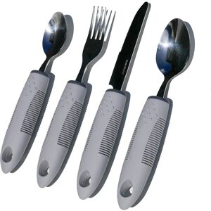 HHUK 4 Piece Cutlery Set Easy Grip. Chunky Handles, Ideal Eating Aid for The Disabled HHUK 4 Piece Cutlery Set Easy Grip. Chunky Handles, Ideal Eating Aid for The Disabled