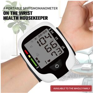 Unbranded Wrist Blood Pressure Monitor LCD Digital Home BP Monitor Hypertension Detector Unbranded Wrist Blood Pressure Monitor LCD Digital Home BP Monitor Hypertension Detector