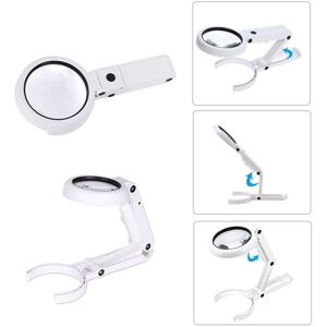 Unbranded 5X Reading Magnifying Glass With 8 Led Handheld Magnifying Glass Desktop Magnify Unbranded 5X Reading Magnifying Glass With 8 Led Handheld Magnifying Glass Desktop Magnify