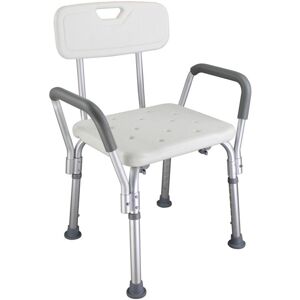 Unbranded Height Adjustable Padded Tub Bath Seat Disability Shower Chair Stool W/ Armrest Unbranded Height Adjustable Padded Tub Bath Seat Disability Shower Chair Stool W/ Armrest