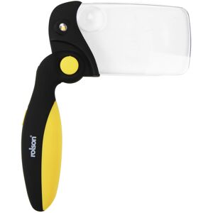 Rolson Folding Magnifying Glass with 2 Magnifying Strengths and LED Light 60331 Rolson Folding Magnifying Glass with 2 Magnifying Strengths and LED Light 60331