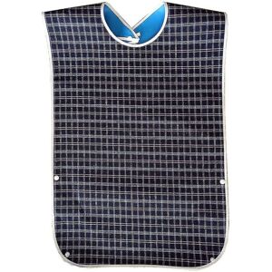 Unbranded Adult Bibs For Eating With Optional Crumb Catcher, Disability Aid Apron, Waterpr Unbranded Adult Bibs For Eating With Optional Crumb Catcher, Disability Aid Apron, Waterpr