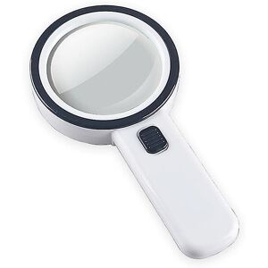 Unbranded 30x Lighted Magnifying Glass with 13 LEDs - 125mm Distortion-Free Large Handheld Unbranded 30x Lighted Magnifying Glass with 13 LEDs - 125mm Distortion-Free Large Handheld