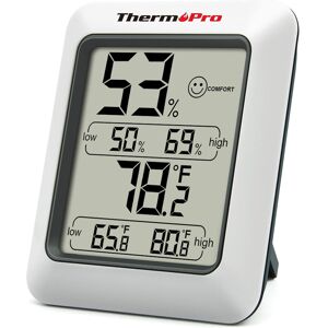 ThermoPro Store ThermoPro TP50 Digital Thermo-Hygrometer Indoor Room Thermometer with Recording ThermoPro Store ThermoPro TP50 Digital Thermo-Hygrometer Indoor Room Thermometer with Recording