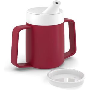 JFA Supplies 2 Handles 165ml Red Adult Drinking Mug/Drinking Cup/Sippy Cup/Non Spill Cup JFA Supplies 2 Handles 165ml Red Adult Drinking Mug/Drinking Cup/Sippy Cup/Non Spill Cup
