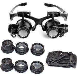 Unbranded 10x 15x 20x 25x Magnification, Adjustable Led Light Magnifying Glass Unbranded 10x 15x 20x 25x Magnification, Adjustable Led Light Magnifying Glass