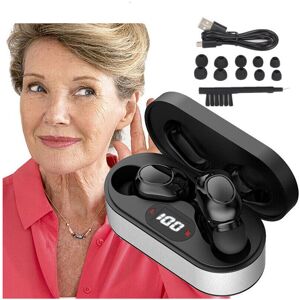 Unbranded 1Pair Digital Rechargeable Hearing Aids In-Ear Invisible Sound Voice Amplifier Unbranded 1Pair Digital Rechargeable Hearing Aids In-Ear Invisible Sound Voice Amplifier