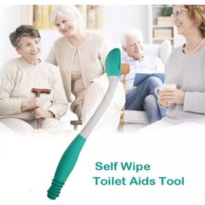 YETP STAR Bottom Toilet Self Wipe Aid Long Handled Wiper Easy Reach Tissue Grip Helper YETP STAR Bottom Toilet Self Wipe Aid Long Handled Wiper Easy Reach Tissue Grip Helper