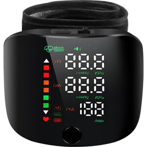 Nuonove Wrist Blood Pressure Monitor LED Display, Touch Screen Wrist Blood Pressure Cuff Nuonove Wrist Blood Pressure Monitor LED Display, Touch Screen Wrist Blood Pressure Cuff