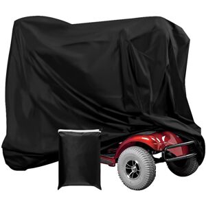 Jetcloud Waterproof Mobility Scooter Cover, Black Heavy Duty 190D Oxford Scooter Cover,4 Jetcloud Waterproof Mobility Scooter Cover, Black Heavy Duty 190D Oxford Scooter Cover,4