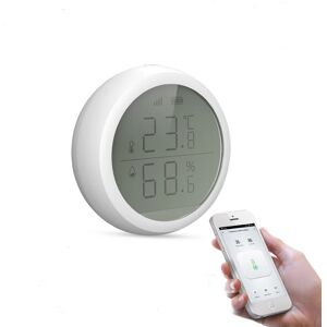 GreenZech Smart Temperature Humidity Sensor - ZB ZigBee LCD Display GreenZech Smart Temperature Humidity Sensor - ZB ZigBee LCD Display