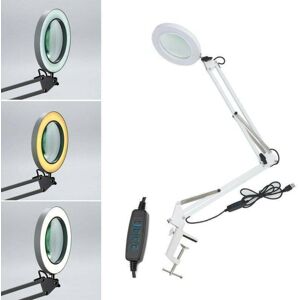 GreenZech AU Large Lens ed Lamp Desk Magnifier 5x Magnifying Glass w/ Clamp LED GreenZech AU Large Lens ed Lamp Desk Magnifier 5x Magnifying Glass w/ Clamp LED