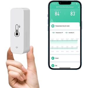 Unbranded Wifi Thermometer Hygrometer Sensor, Wireless Home Temperature And Humidity Monit Unbranded Wifi Thermometer Hygrometer Sensor, Wireless Home Temperature And Humidity Monit
