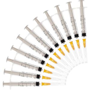 Unbranded 100pack-2.5ml Syringes With 23g 1inch Needles, Disposable Sterile Syringe With P Unbranded 100pack-2.5ml Syringes With 23g 1inch Needles, Disposable Sterile Syringe With P