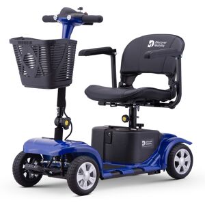 (Blue) Discover Mobility Rider 4mph Mobility Scooter (Blue) Discover Mobility Rider 4mph Mobility Scooter