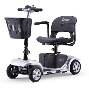 (Silver) Discover Mobility Rider 4mph Mobility Scooter (Silver) Discover Mobility Rider 4mph Mobility Scooter