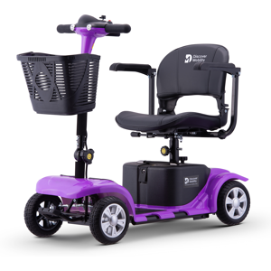 (Purple) Discover Mobility Rider 4mph Mobility Scooter (Purple) Discover Mobility Rider 4mph Mobility Scooter