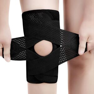Cozy Time (black, XL) Reinforced Compression Knee Pads with Side Stabilizers Breathable Ad Cozy Time (black, XL) Reinforced Compression Knee Pads with Side Stabilizers Breathable Ad