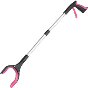 Hardys (Pink) 31" Folding Litter Picker Reacher Grabber Stick Hardys (Pink) 31" Folding Litter Picker Reacher Grabber Stick