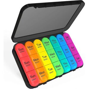 konhill (As show, One size) Pill Organizer 3 Times a Day - Weekly Pill Organizer 3 Times konhill (As show, One size) Pill Organizer 3 Times a Day - Weekly Pill Organizer 3 Times