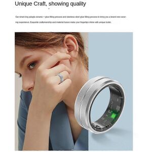 Unbranded Smart Ring 21.5mm Monitor Sleep Blood Oxygen Heart Rate Health Bluetooth Multifu Unbranded Smart Ring 21.5mm Monitor Sleep Blood Oxygen Heart Rate Health Bluetooth Multifu