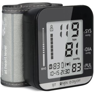 GreenZech (Black, with voice) Wrist Blood Pressure Monitor Digital Wrist Pulse Heart Beat GreenZech (Black, with voice) Wrist Blood Pressure Monitor Digital Wrist Pulse Heart Beat