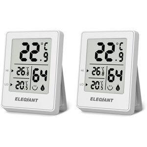 GreenZech (White) Digital Indoor Hygrometer Thermometer Rome Temperature Humidity Sensor M GreenZech (White) Digital Indoor Hygrometer Thermometer Rome Temperature Humidity Sensor M