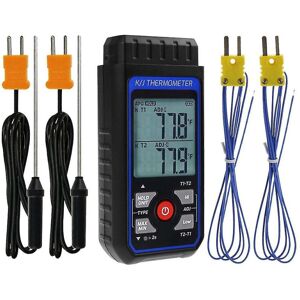 Kikidex (As show, One size) Thermocouple Thermometer Digital K Type Thermometer With 4 T Kikidex (As show, One size) Thermocouple Thermometer Digital K Type Thermometer With 4 T