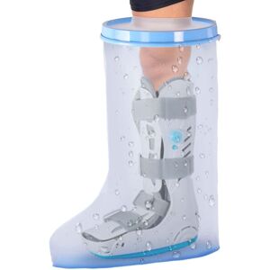 Markenlos Waterproof Extra Wide Leg Cast Cover for Shower with Non-Slip Bottom Markenlos Waterproof Extra Wide Leg Cast Cover for Shower with Non-Slip Bottom