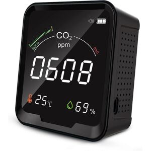 Unbranded (As show, One size) CO2 Monitor, CO2 Detector, Carbon Dioxide Sensor, Indoor Air Unbranded (As show, One size) CO2 Monitor, CO2 Detector, Carbon Dioxide Sensor, Indoor Air