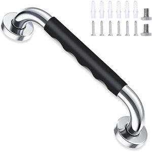 Unbranded (As show, One size) 30cm Black Safety Bathtub, Non-Slip, Wall-Mounted Stainless Unbranded (As show, One size) 30cm Black Safety Bathtub, Non-Slip, Wall-Mounted Stainless