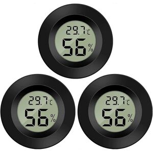 Unbranded (As show, One size) Mini Digital Thermometer Hygrometer Temperature Humidity -50 Unbranded (As show, One size) Mini Digital Thermometer Hygrometer Temperature Humidity -50
