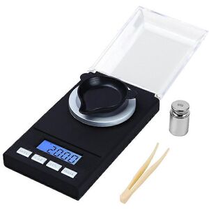 Unbranded (As show, One size) Precision Milligram Scale 20 x 0.001g Professional Mini Jewe Unbranded (As show, One size) Precision Milligram Scale 20 x 0.001g Professional Mini Jewe