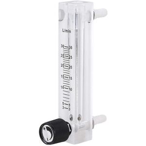 Unbranded (As show, One size) Acrylic 3-30LPM LZQ-7 Gas Regulator Flowmeter 8mm Hose Fitti Unbranded (As show, One size) Acrylic 3-30LPM LZQ-7 Gas Regulator Flowmeter 8mm Hose Fitti