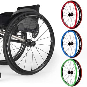 Unbranded Silicone Wheelchair Push Rim Covers 22/24 inch Rear Wheel Sports Wheelchair Cov Unbranded Silicone Wheelchair Push Rim Covers 22/24 inch Rear Wheel Sports Wheelchair Cov