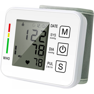 Unbranded Highly Accurate Wrist Blood Pressure Monitor, Digital Rechargeable with Backlit Unbranded Highly Accurate Wrist Blood Pressure Monitor, Digital Rechargeable with Backlit