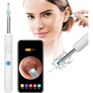 Unbranded (R1 style - white)Otoscope, Ear Otoscope, 1080p Ear Camera, Aibast Earwax Remova Unbranded (R1 style - white)Otoscope, Ear Otoscope, 1080p Ear Camera, Aibast Earwax Remova