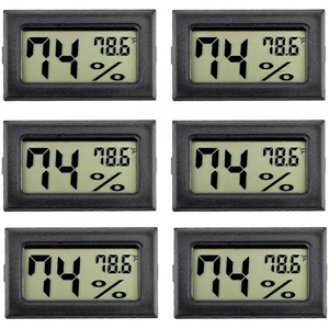 Unbranded 6pack Mini Hygrometer Indoor Humidity Meter Hygrometer Digital Thermometers Humi Unbranded 6pack Mini Hygrometer Indoor Humidity Meter Hygrometer Digital Thermometers Humi