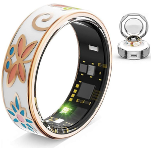 Unbranded (Size 13)R18 Enamel Smart Ring Waterproof Heart Rate Blood Oxygen Monitor Fitnes Unbranded (Size 13)R18 Enamel Smart Ring Waterproof Heart Rate Blood Oxygen Monitor Fitnes