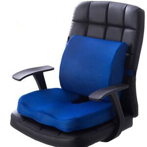 GreenZech (Blue, Mesh) Orthopedic Hemorrhoid Memory Foam Seat Cushion, Waist Support GreenZech (Blue, Mesh) Orthopedic Hemorrhoid Memory Foam Seat Cushion, Waist Support