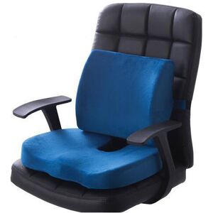 GreenZech (Blue, Plush) Orthopedic Hemorrhoid Memory Foam Seat Cushion, Waist Support GreenZech (Blue, Plush) Orthopedic Hemorrhoid Memory Foam Seat Cushion, Waist Support